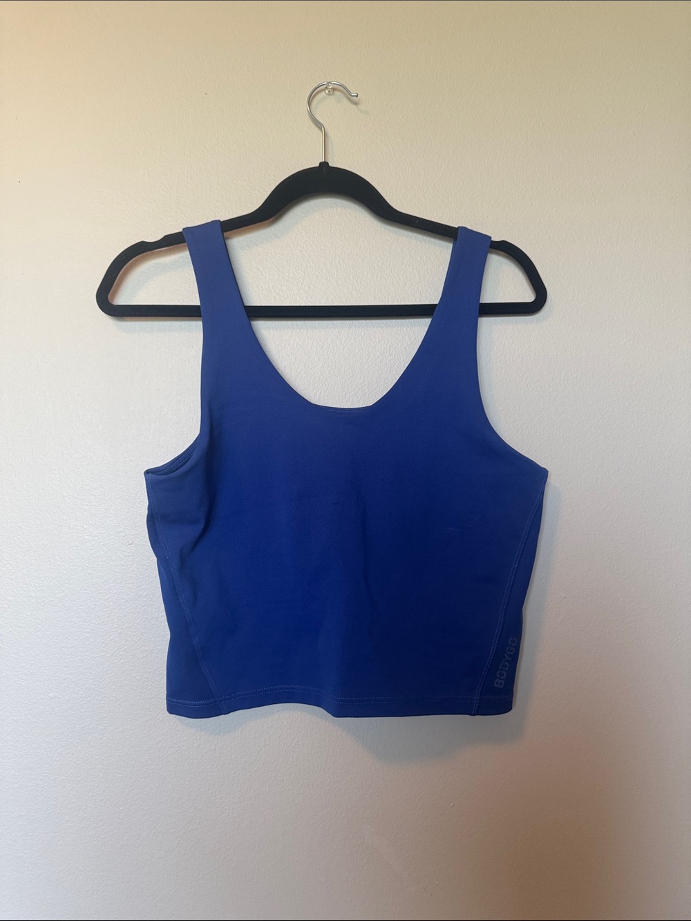 Bodygo Scoop Neck Women's Blue Tank Top
